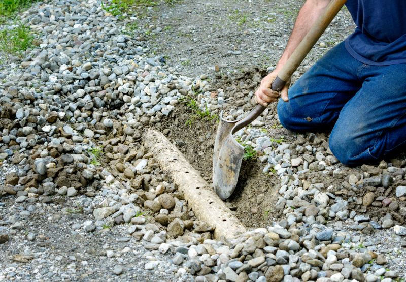 French Drain Cleaning