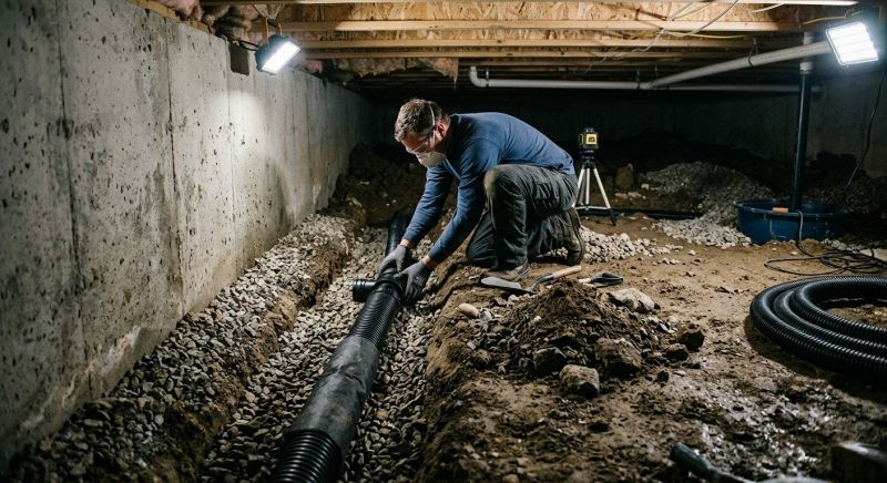 Exterior Drain Installation in Birmingham, AL