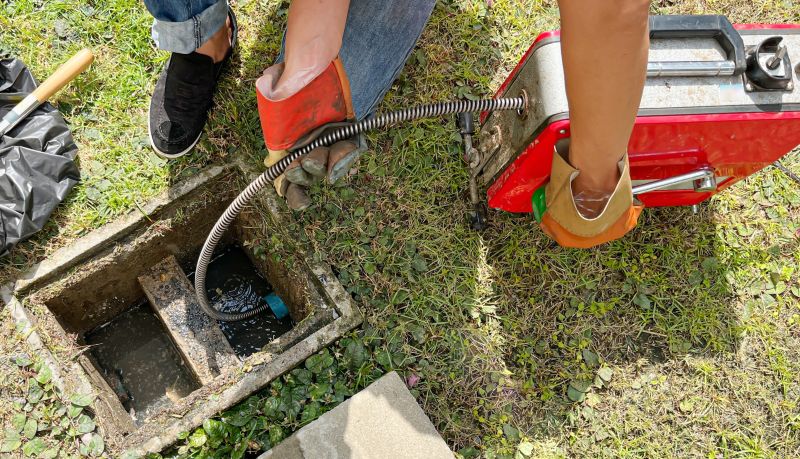 French Drain Cleaning