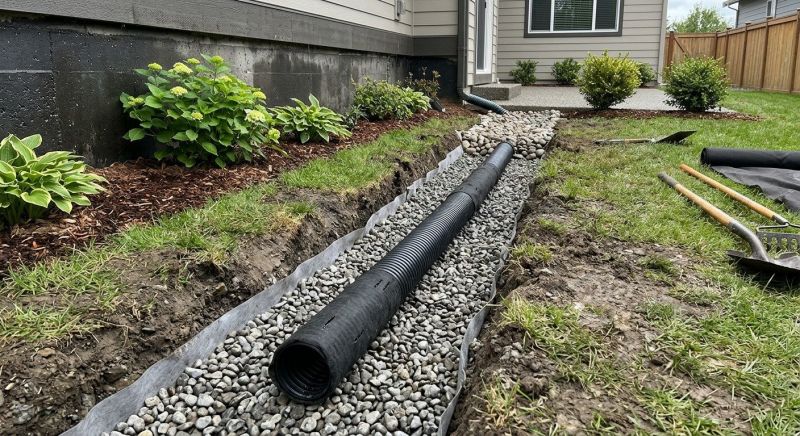French Drain Installation Service